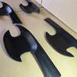 ISUZU D-MAX DOOR HANDLE CUP PROTECTION COVERS to suit 2021-2025