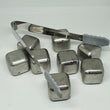 STAINLESS STEEL ICE CUBE KIT - Set of 8 Reusable Chilling Stones