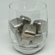 STAINLESS STEEL ICE CUBE KIT - Set of 8 Reusable Chilling Stones