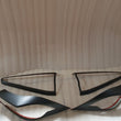 TAIL LIGHT SURROUNDS to suit 08/2021-2024 Isuzu Mu-X