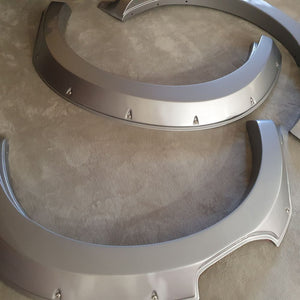 MAZDA BT-50 (2021-2024) OFFROAD DESIGN FENDER FLARES (silver) - Limited availability