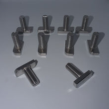 Load image into Gallery viewer, M8 T-Slot Bolts (304 Stainless steel)