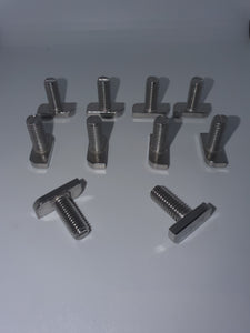 M8 T-Slot Bolts (Stainless Steel)