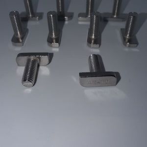 M8 T-Slot Bolts (Stainless Steel)