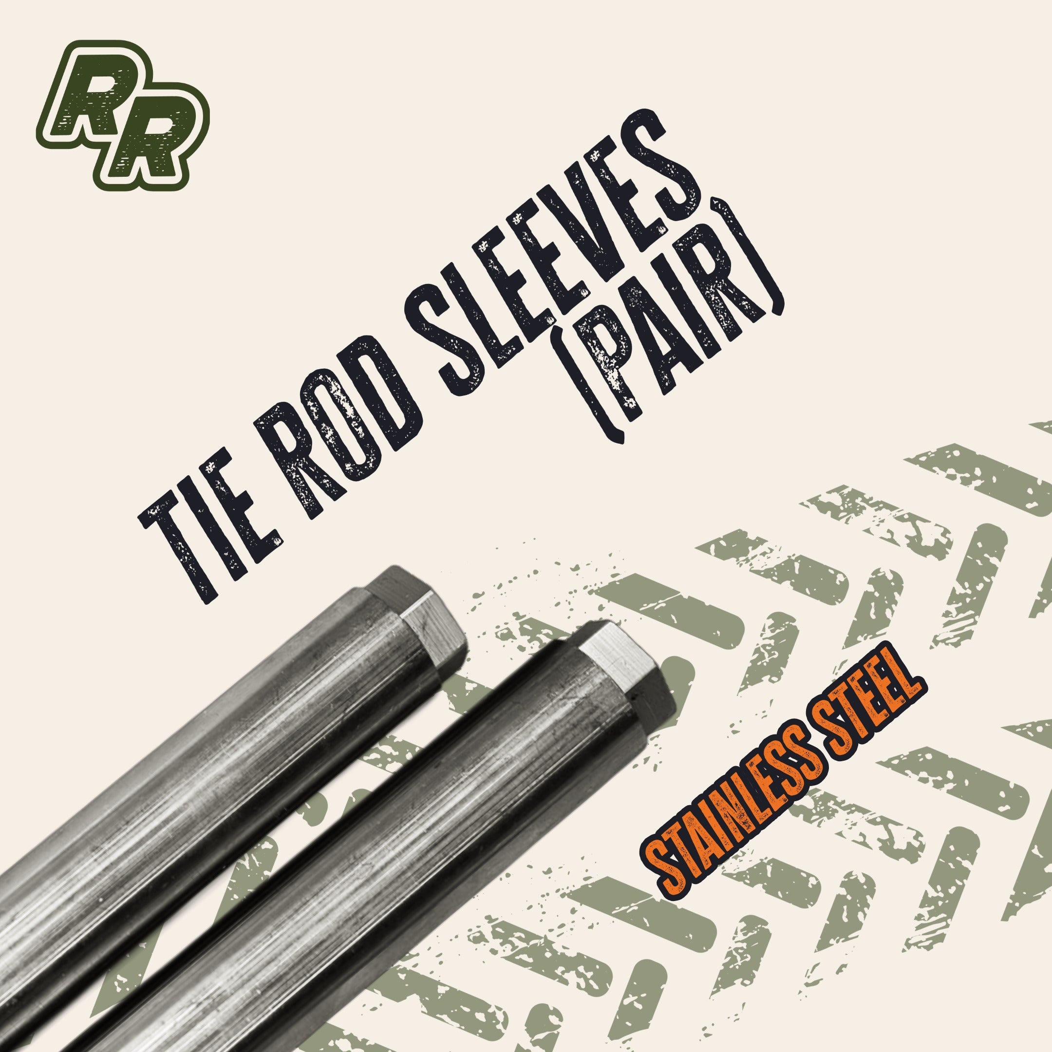 STAINLESS STEEL TIE ROD SLEEVES (pair)
