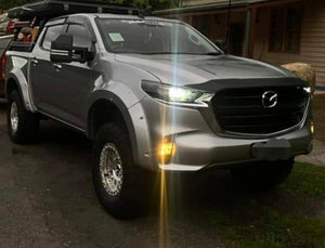MAZDA BT-50 (2021-2024) OFFROAD DESIGN FENDER FLARES (silver) - Limited availability