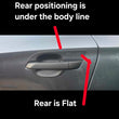 ISUZU Mu-X DOOR HANDLE CUP PROTECTION COVERS to suit 2021-2025