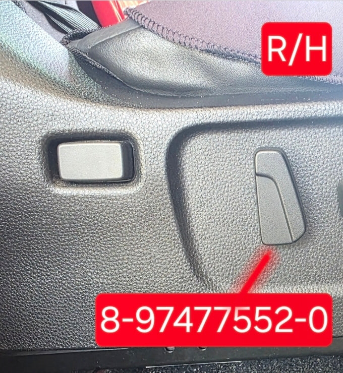 Drivers Side Plastic Switch Covers