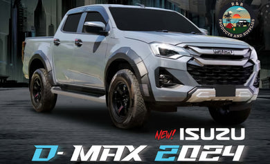 40mm OFF-ROAD STYLE FLARE KIT Suit 2024/2025 Isuzu D-MAX