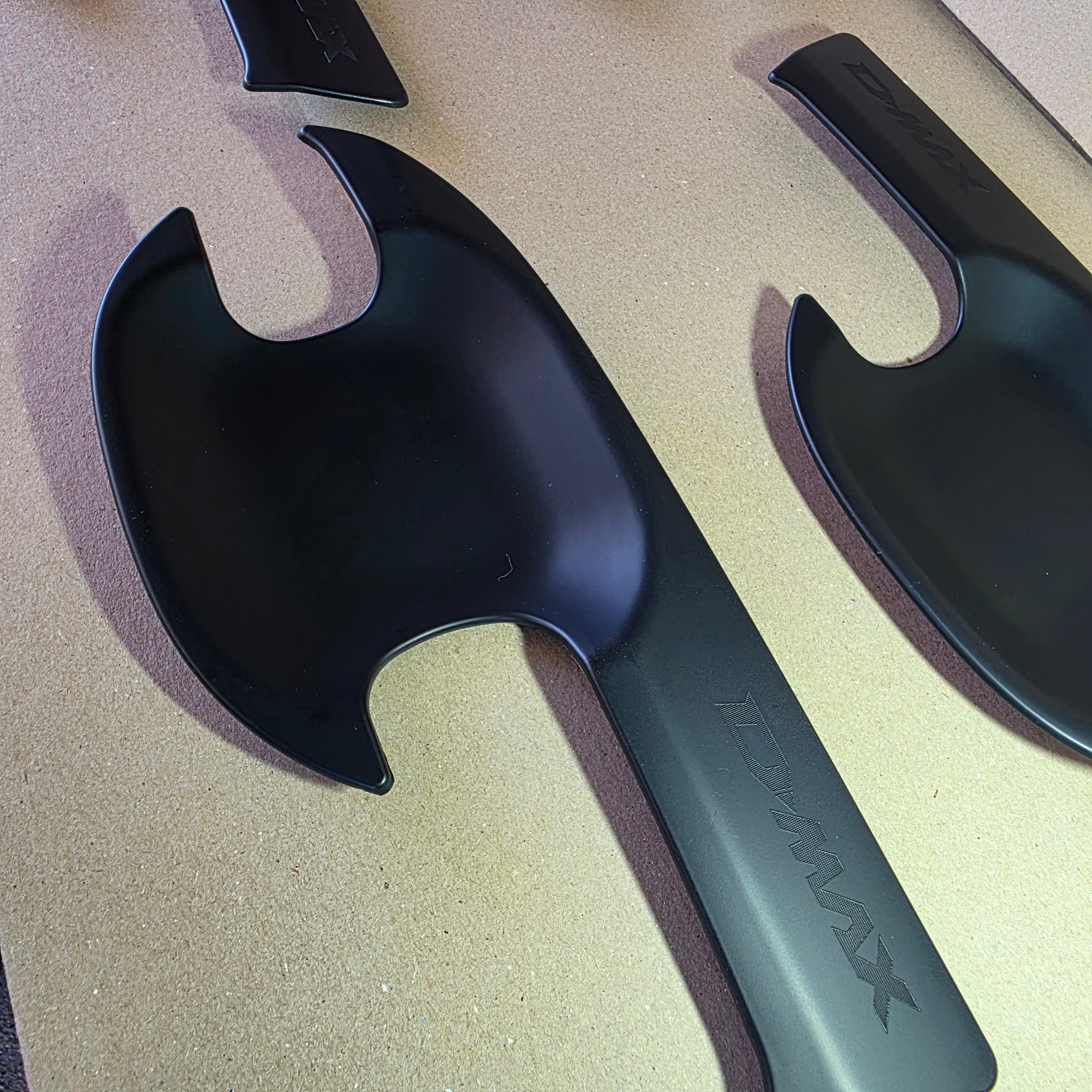 ISUZU D-MAX DOOR HANDLE CUP PROTECTION COVERS to suit 2021-2026
