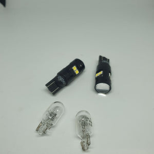 LED BULBS Pair of Canbus upgrade  T10  12v/24v