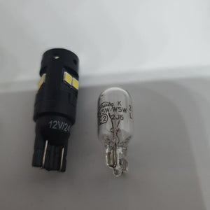 LED BULBS Pair of Canbus upgrade T10 12v/24v