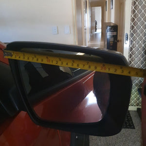 HALF MIRROR COVERS to suit 2021-2024 Isuzu D-Max, Isuzu Mu-X & Mazda BT-50