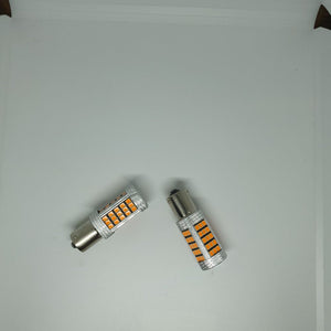 LED INDICATOR UPGRADE (Yellow) 2pcs (PAIR) BAU15S