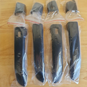 DOOR HANDLE COVERS to suit - 2021-2025 Isuzu D-Max, Isuzu Mu-X & Mazda BT-50  (KEYLESS ENTRY SENSOR HOLES)