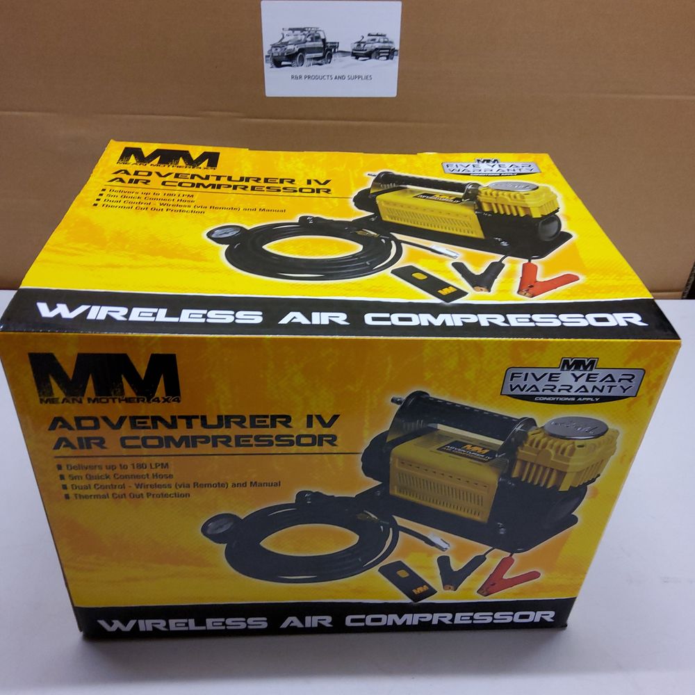 ADVENTURER 4 Air Compressor - Wireless Remote    (H)