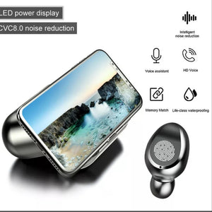 WIRELESS BLUETOOTH EARBUDS AND CHARGING HUB