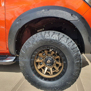 ISUZU D-MAX 2020-2023 X-TERRAIN STYLE WHEEL FLARE KIT