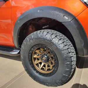 MY21 ISUZU D-MAX 6" STANDARD X-TERRAIN DESIGN WHEEL FLARE KIT