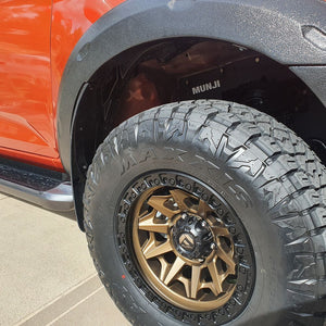 MY21 ISUZU D-MAX 6" STANDARD X-TERRAIN DESIGN WHEEL FLARE KIT