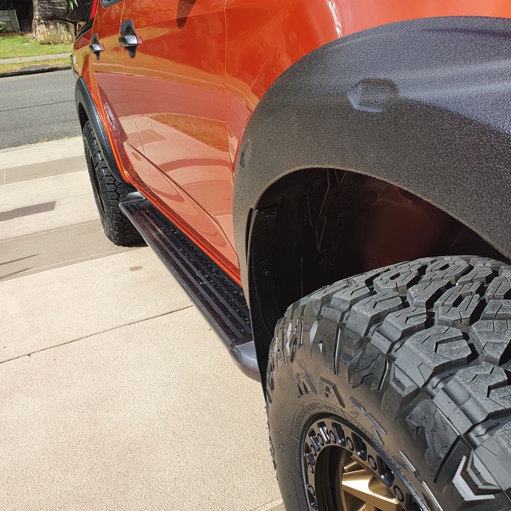 20mm ISUZU D-MAX 2020-2023 X-TERRAIN STYLE WHEEL FLARE KIT