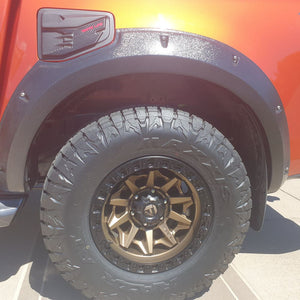 MY21 ISUZU D-MAX 45mm OFF-ROAD DESIGN WHEEL FLARE KIT