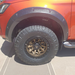 MY21 ISUZU D-MAX 45mm OFF-ROAD DESIGN WHEEL FLARE KIT