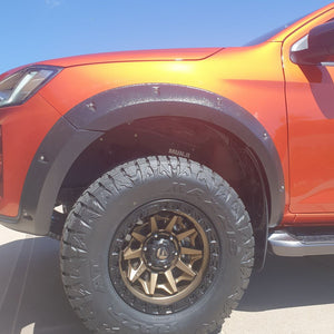 MY21 ISUZU D-MAX 45mm OFF-ROAD DESIGN WHEEL FLARE KIT