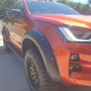 MY21 ISUZU D-MAX 45mm OFF-ROAD DESIGN WHEEL FLARE KIT