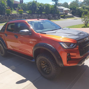 MY21 ISUZU D-MAX 45mm OFF-ROAD DESIGN WHEEL FLARE KIT