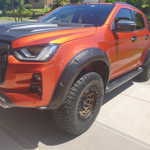 MY21 ISUZU D-MAX 45mm OFF-ROAD DESIGN WHEEL FLARE KIT