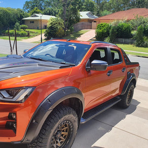 MY21 ISUZU D-MAX 45mm OFF-ROAD DESIGN WHEEL FLARE KIT