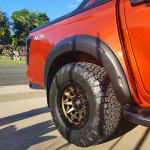 MY21 ISUZU D-MAX 6" STANDARD X-TERRAIN DESIGN WHEEL FLARE KIT