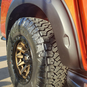 MY21 ISUZU D-MAX 6" STANDARD X-TERRAIN DESIGN WHEEL FLARE KIT