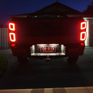 LSU and X-Terrain ISUZU D-MAX TAIL LIGHT COVERS