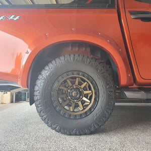 MY21 ISUZU D-MAX 45mm OFF-ROAD DESIGN WHEEL FLARE KIT