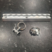 Load image into Gallery viewer, 23cm Aluminium Anchor Tracks &amp; Tie Down Rings