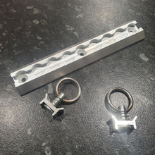 Load image into Gallery viewer, 23cm Aluminium Anchor Tracks &amp; Tie Down Rings