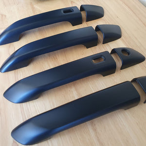 DOOR HANDLE COVERS to suit - 2021-2025 Isuzu D-Max, Isuzu Mu-X & Mazda BT-50  (KEYLESS ENTRY SENSOR HOLES)