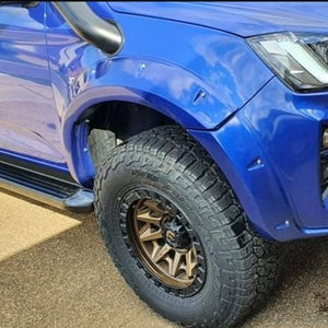 MY21 ISUZU D-MAX 45mm OFF-ROAD DESIGN WHEEL FLARE KIT