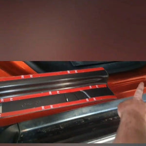 DOOR SILL SCUFF PLATES to suit 2020-2025 ISUZU D-MAX